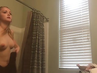 dispirited girl, nice tits showers